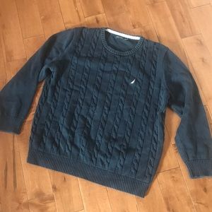Nautica Men’s Classic Fit Cable Knit Sweater